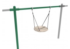 7 feet High Elite Single Post Nest Swing - Add a Bay